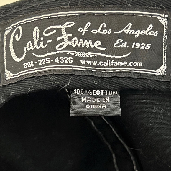 Arizona Golf Resort Baseball Cap Hat Black Adjustable Cali-Fame - Picture 5 of 5